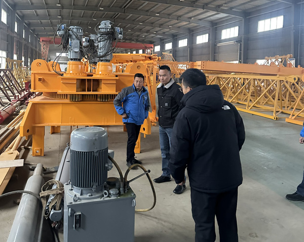 热烈欢迎中材装备集团阿富汗团队考察安徽译